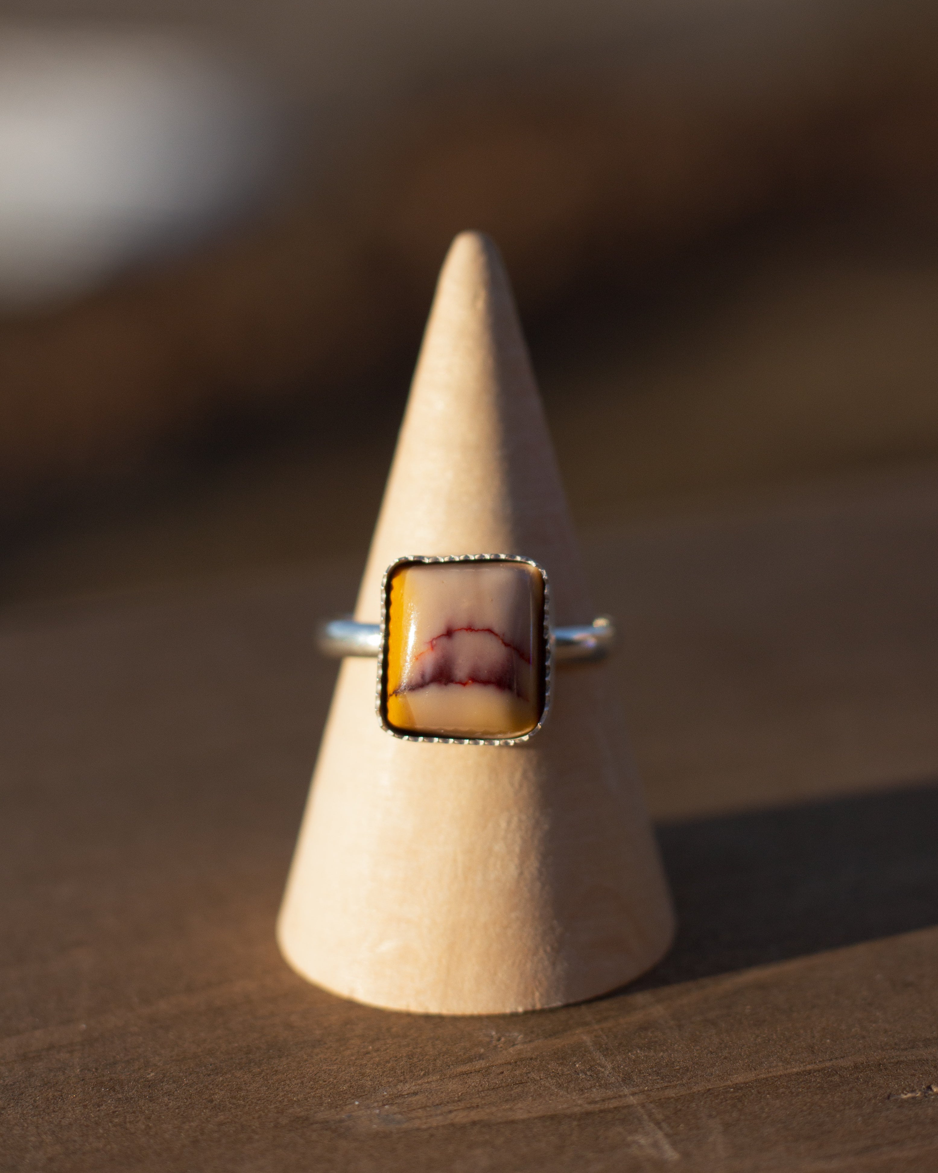 Mookaite Jasper Ring (Made In Your Size)