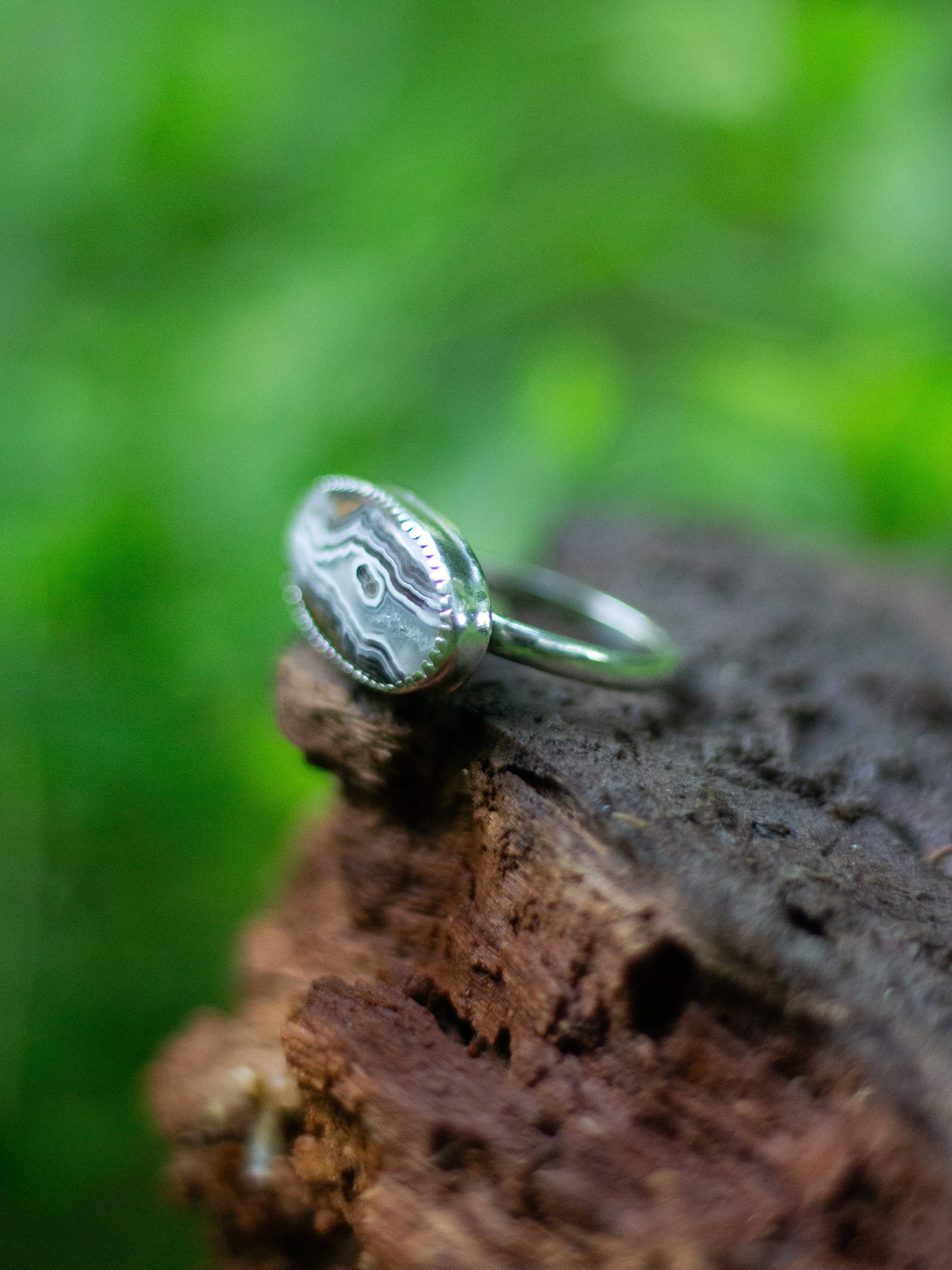 Crazy Lace Agate Ring #2